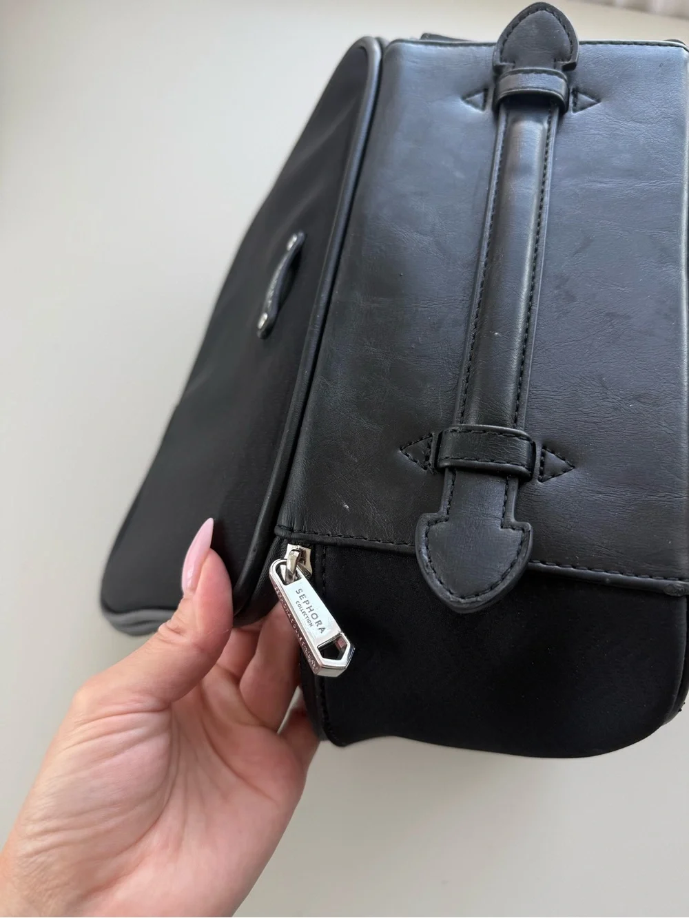 Sephora Collection Black Makeup Organizer Cosmetic Bag - Picture 8 of 11